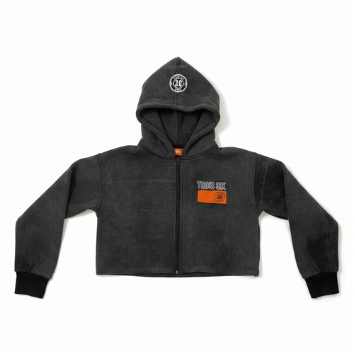Crop Hoodie - Face