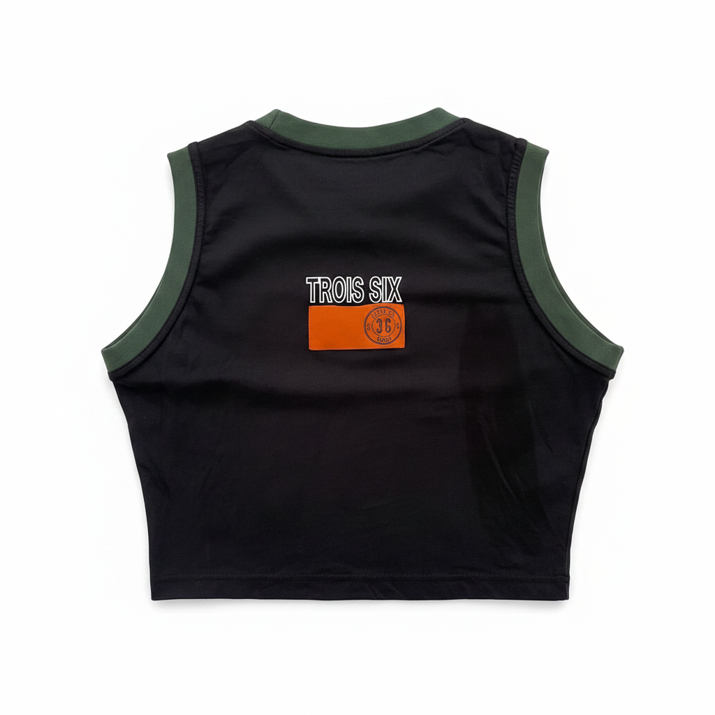 Crop Top TROIS SIX - Dos